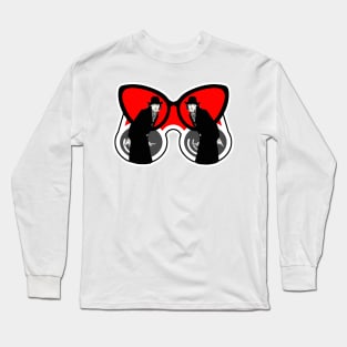 Looking for glasses because I wear glasses Long Sleeve T-Shirt